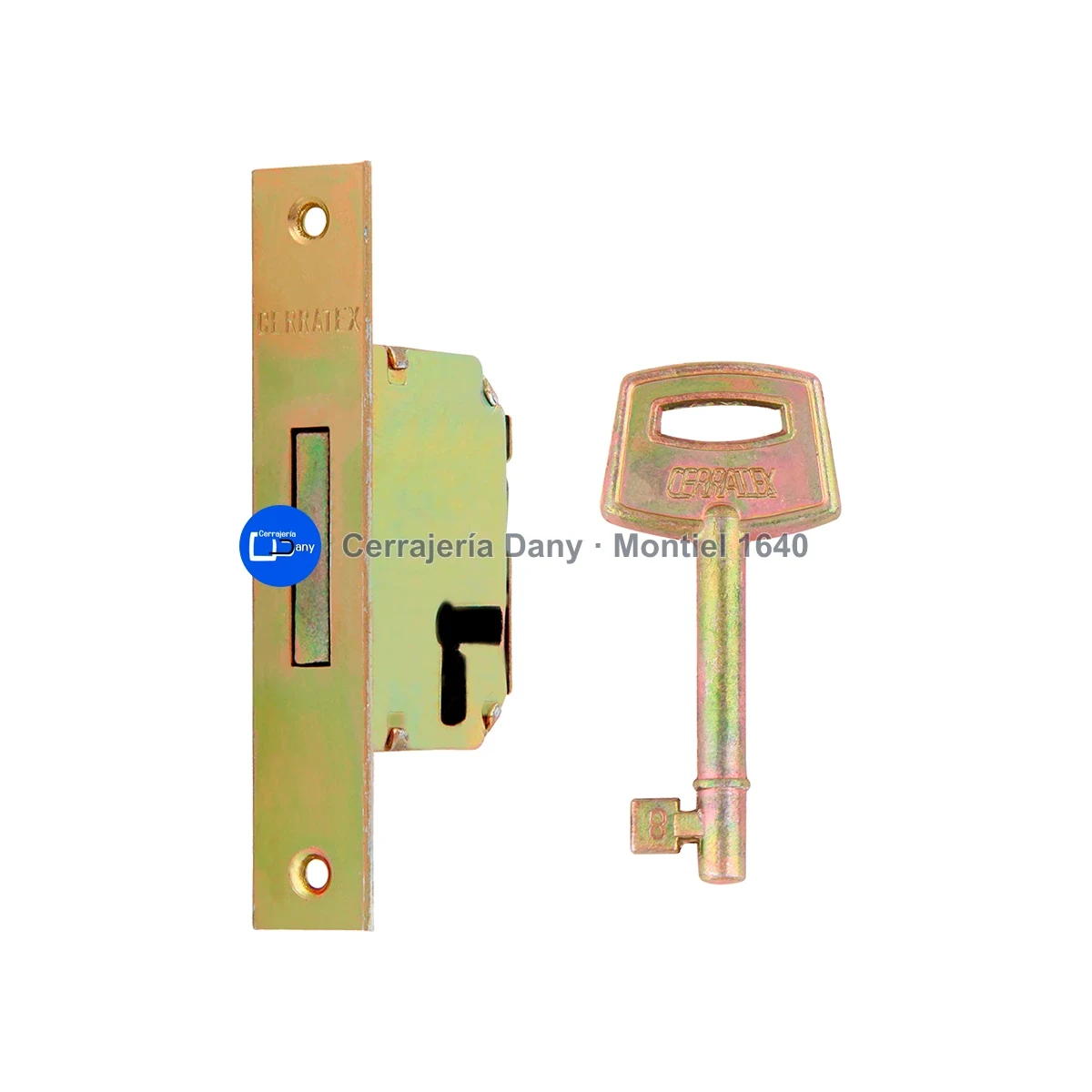 Cerradura Cerratex 602 P/EMBUTIR 25MM