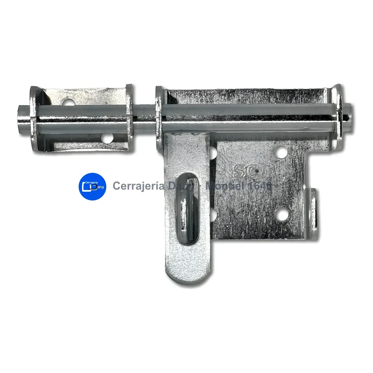 Pasador porta candado con oreja 100MM