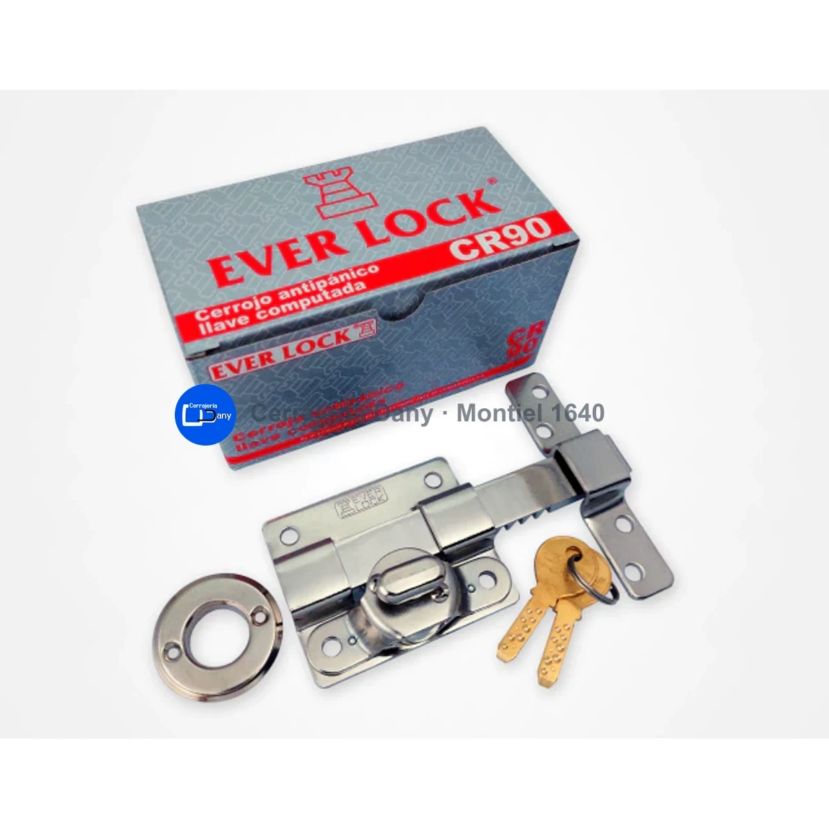 Cerrojo EverLock CR90/65 mm